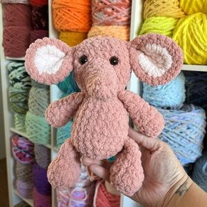 Handmade Crochet elephant Plush